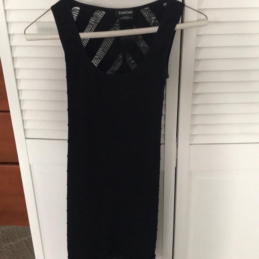 Bebe black party dress  🎉